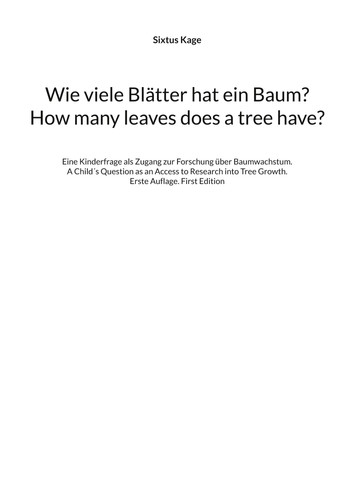 Wie viele blätter - viele, ein