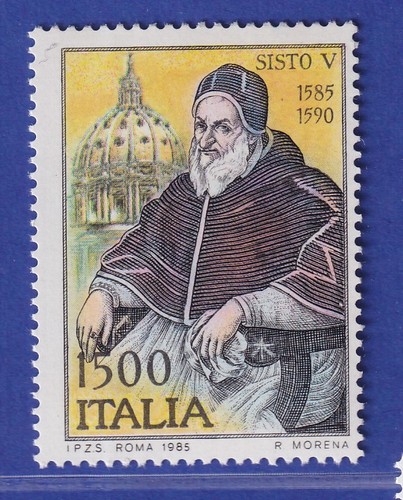 Italien 1985 papst - italien, v