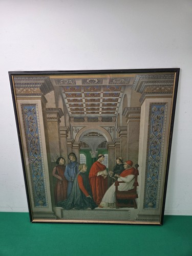 Gerahmte vintage vatikanische - gerahmte,